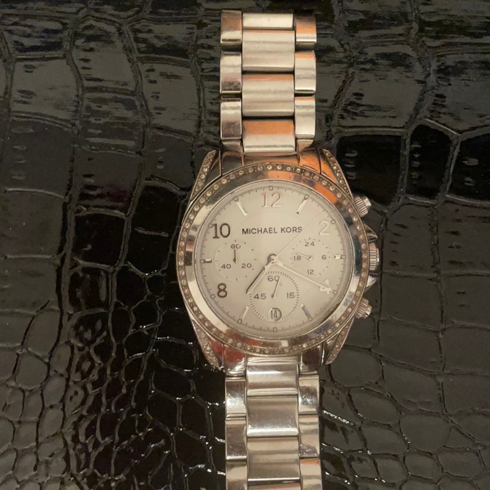 Silver Michael Kors watch